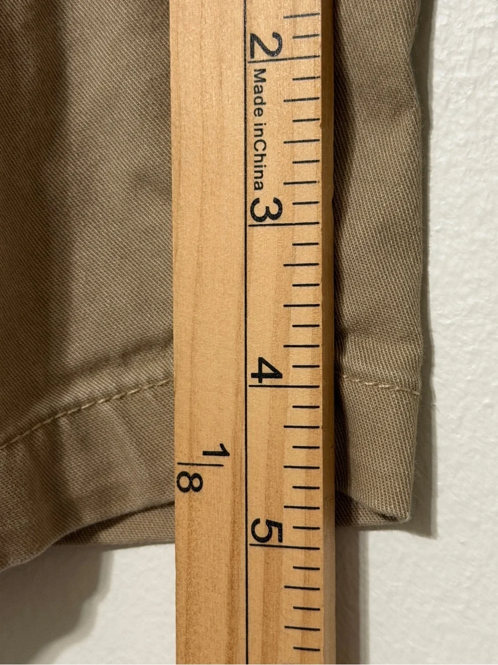Polo Ralph Lauren Khaki Prepster Flex Abrasion Twill Short Boys Size 12